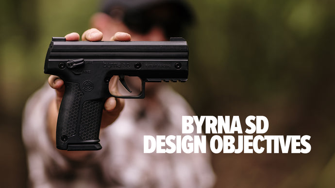 Byrna SD product design objectives: