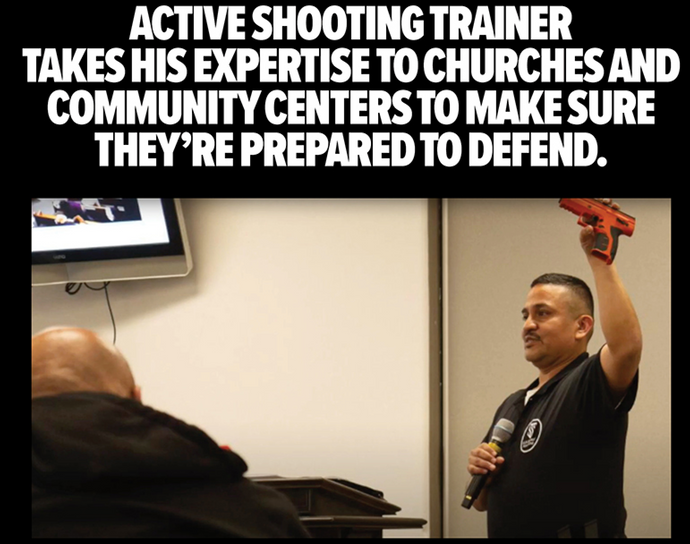 Byrna Gazette: Active Shooting Trainer Takes His Expertise to Churches and Community Centers to Make Sure They're Prepared to Defend